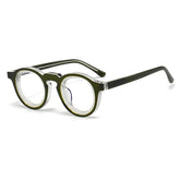 Gail Acetate Glasses Frame Round Frames Southood Green
